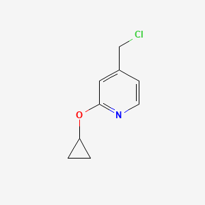 4-(Chloromethyl)-2-cyclopropoxypyridine