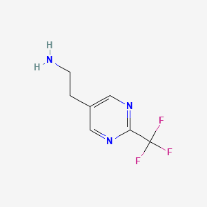 2-(2-(Trifluoromethyl)pyrimidin-5-YL)ethanamine