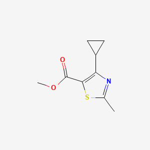 Methyl 4-cyclopropyl-2-methylthiazole-5-carboxylate