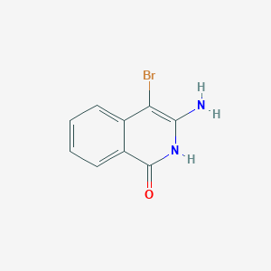 3-Amino-4-bromoisoquinolin-1(2H)-one