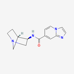 N-((1R,3R,4S)-1-Azabicyclo[2.2.1]heptan-3-yl)imidazo[1,2-a]pyridine-7-carboxamide