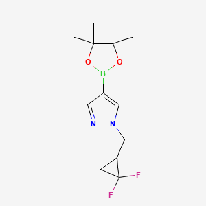 1-((2,2-Difluorocyclopropyl)methyl)-4-(4,4,5,5-tetramethyl-1,3,2-dioxaborolan-2-yl)-1H-pyrazole