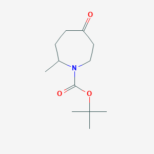 tert-Butyl 2-methyl-5-oxoazepane-1-carboxylate