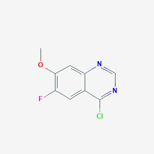 4-Chloro-6-fluoro-7-methoxyquinazoline