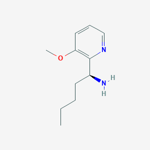 (S)-1-(3-Methoxypyridin-2-yl)pentan-1-amine