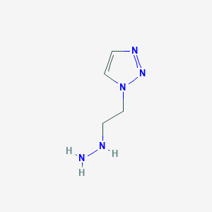 1-(2-Hydrazinylethyl)-1H-1,2,3-triazole