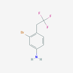 3-Bromo-4-(2,2,2-trifluoroethyl)aniline