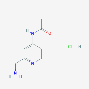 N-(2-(Aminomethyl)pyridin-4-yl)acetamide hydrochloride