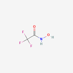 molecular formula C2H2F3NO2 B15225367 2,2,2-trifluoro-N-hydroxyacetamide CAS No. 1514-45-0