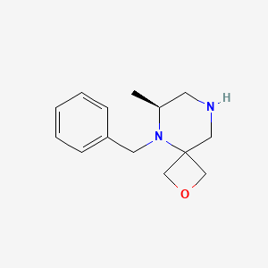 (S)-5-benzyl-6-methyl-2-oxa-5,8-diazaspiro[3.5]nonane