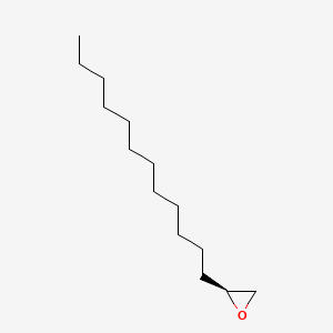 molecular formula C14H28O B15225399 (S)-Dodecyloxirane CAS No. 130404-10-3