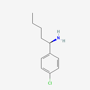 (R)-1-(4-Chlorophenyl)pentan-1-amine