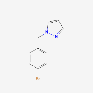 molecular formula C10H9BrN2 B1522547 1-(4-Bromobenzyl)-1H-pyrazole CAS No. 1159826-63-7