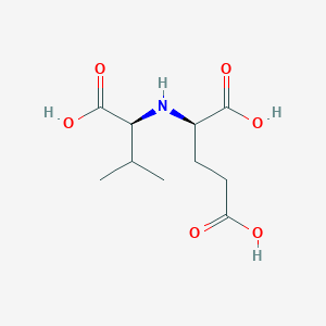 molecular formula C10H17NO6 B15225576 Valinopine 