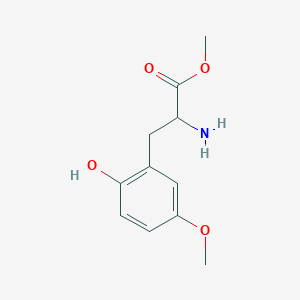 Methyl 2-amino-3-(2-hydroxy-5-methoxyphenyl)propanoate