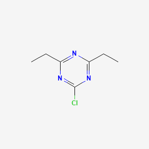 2-Chloro-4,6-diethyl-1,3,5-triazine