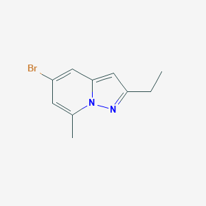 5-Bromo-2-ethyl-7-methylpyrazolo[1,5-a]pyridine