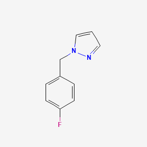 B1522565 1-(4-fluorobenzyl)-1H-pyrazole CAS No. 500367-31-7