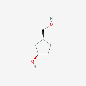 (1R,3S)-3-(Hydroxymethyl)cyclopentan-1-ol