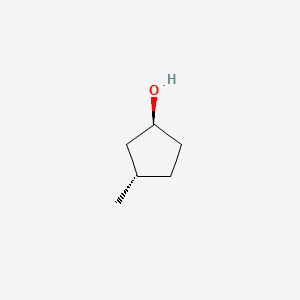 molecular formula C6H12O B15225805 (1S,3S)-3-Methylcyclopentan-1-ol CAS No. 5590-95-4