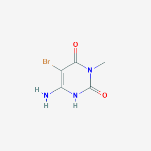 6-Amino-5-bromo-3-methylpyrimidine-2,4(1h,3h)-dione