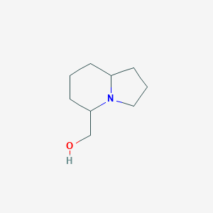 molecular formula C9H17NO B15225822 (Octahydroindolizin-5-yl)methanol 