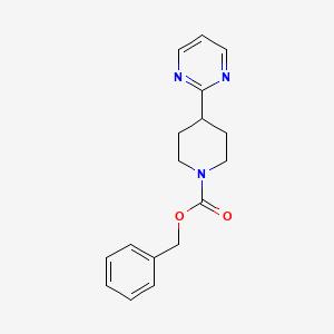 Benzyl 4-(pyrimidin-2-yl)piperidine-1-carboxylate