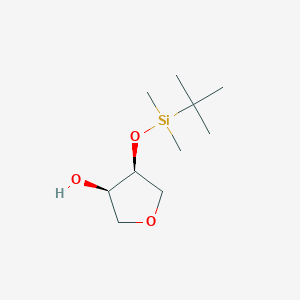 cis-4-((Tert-butyldimethylsilyl)oxy)tetrahydrofuran-3-ol