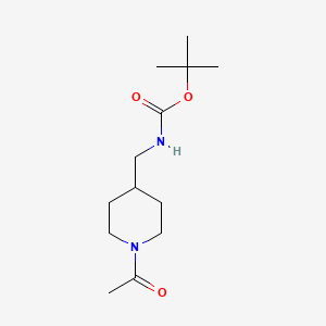 tert-Butyl [(1-acetylpiperidin-4-yl)methyl]carbamate