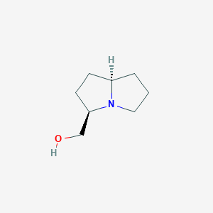 Rel-((3R,7aR)-hexahydro-1H-pyrrolizin-3-yl)methanol