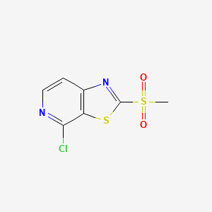 4-Chloro-2-(methylsulfonyl)thiazolo[5,4-C]pyridine