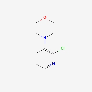 molecular formula C9H11ClN2O B1522599 4-(2-Chlorpyridin-3-yl)morpholin CAS No. 54231-44-6