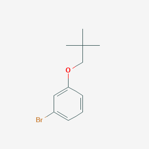molecular formula C11H15BrO B1522605 1-溴-3-(新戊氧基)苯 CAS No. 528528-63-4