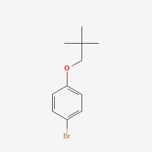 molecular formula C11H15BrO B1522606 1-Bromo-4-(neopentyloxy)benzene CAS No. 528528-58-7