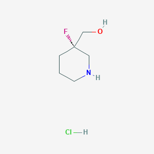 (S)-(3-Fluoropiperidin-3-yl)methanol hydrochloride