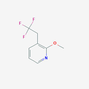 2-Methoxy-3-(2,2,2-trifluoroethyl)pyridine