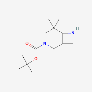 tert-Butyl 5,5-dimethyl-3,7-diazabicyclo[4.2.0]octane-3-carboxylate