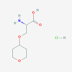 O-(Tetrahydro-2H-pyran-4-yl)-L-serine hydrochloride