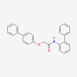 N-Biphenyl-2-yl-2-(biphenyl-4-yloxy)-acetamide