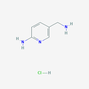 5-(Aminomethyl)pyridin-2-amine hydrochloride