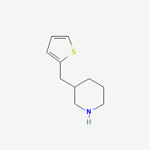 3-(Thiophen-2-ylmethyl)piperidine