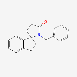 1'-Benzyl-2,3-dihydrospiro[indene-1,2'-pyrrolidin]-5'-one