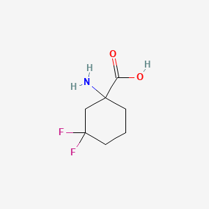 1-Amino-3,3-difluorocyclohexane-1-carboxylic acid