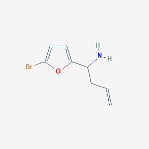 1-(5-Bromofuran-2-yl)but-3-en-1-amine