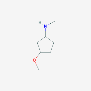 3-methoxy-N-methylcyclopentan-1-amine