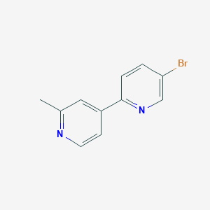 5-Bromo-2'-methyl-[2,4']bipyridinyl