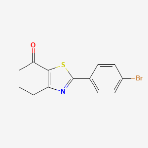 2-(4-Bromophenyl)-4,5,6,7-tetrahydro-1,3-benzothiazol-7-one