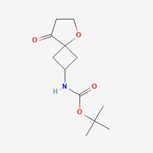 tert-Butyl (8-oxo-5-oxaspiro[3.4]octan-2-yl)carbamate