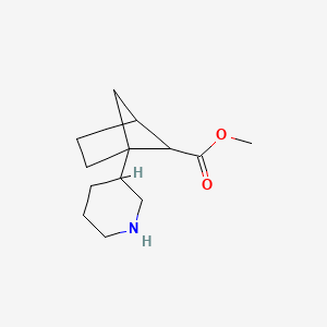 Methyl 1-(piperidin-3-yl)bicyclo[2.1.1]hexane-5-carboxylate