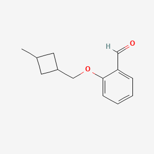 2-((3-Methylcyclobutyl)methoxy)benzaldehyde